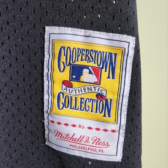 Mitchell & Ness MLB Tampa Bay Devil Rays Wade Boggs #12 Jersey Mens Medium - Picture 3 of 8